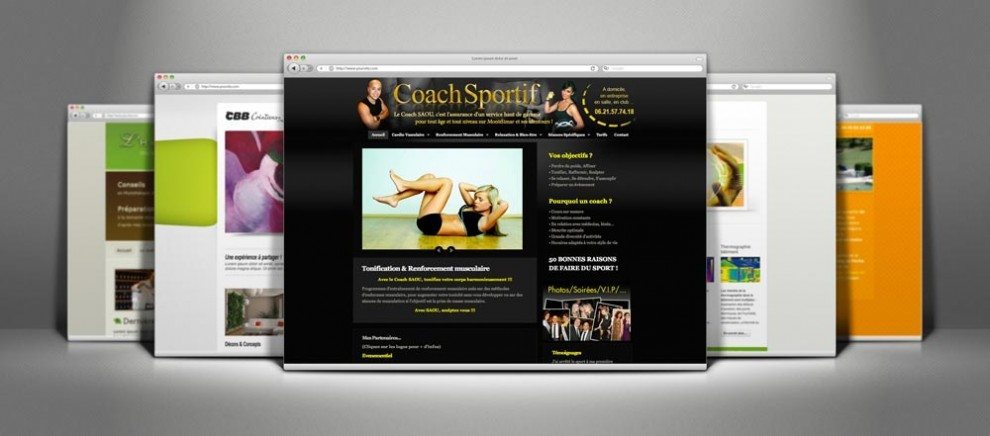 Création Site Internet - Coach Sportif Saou